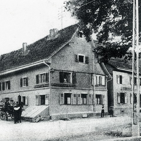 Baslerstrasse 4, 1905. Vergrösserte Ansicht