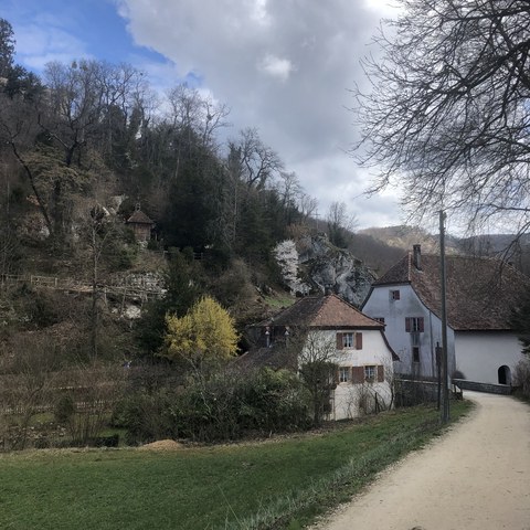 Ermitage, Gärtnerhaus und Mühle, 2019. Vergrösserte Ansicht