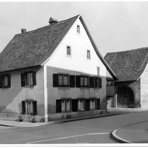 Hauptstrasse 43, Sundgauerhof, 1967. Vergrösserte Ansicht