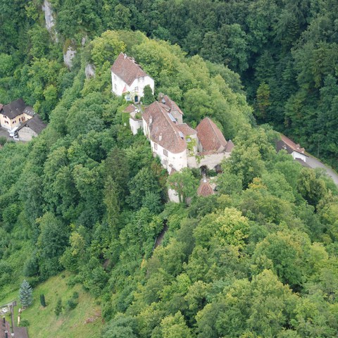 Schloss Burg. Vergrösserte Ansicht