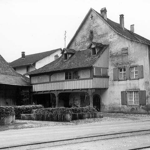 Hauptstrasse 27, 1942. Vergrösserte Ansicht