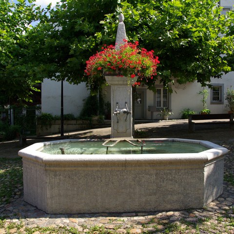 Brunnen, Dorfplatz, 2010. Vergrösserte Ansicht