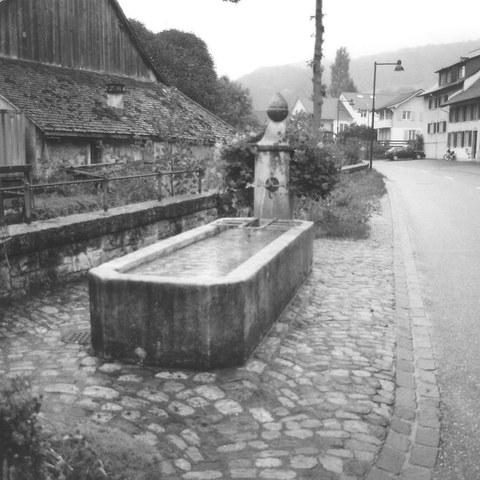 6. Oberdorf, Abzweigung Mühlegasse. Vergrösserte Ansicht