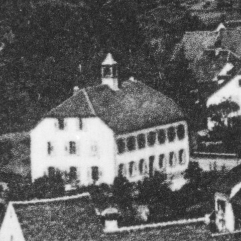 Hauptstrasse 107, 1900 ca.. Vergrösserte Ansicht