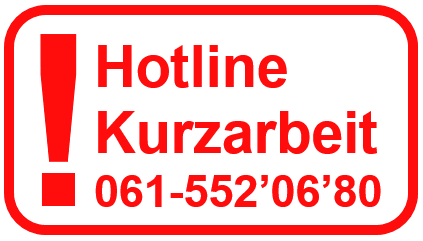 Logo Hotline Kurzarbei